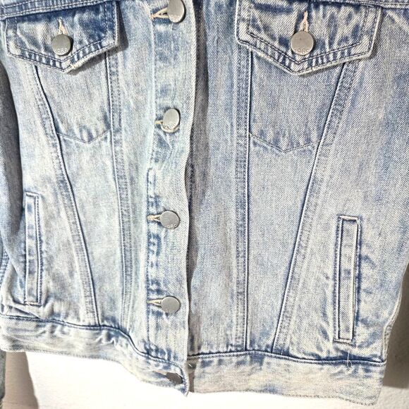 Womem's GAP 1969 Blue Cotton Denim Button Up Jacket Size XS - Picture 7 of 11